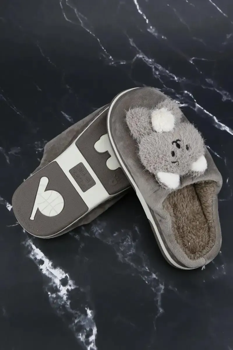 Slip-On Winter Bedroom Slippers for kids