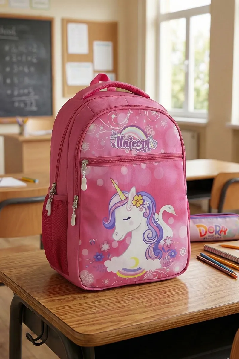 Unicorn Printed School bag for Kids