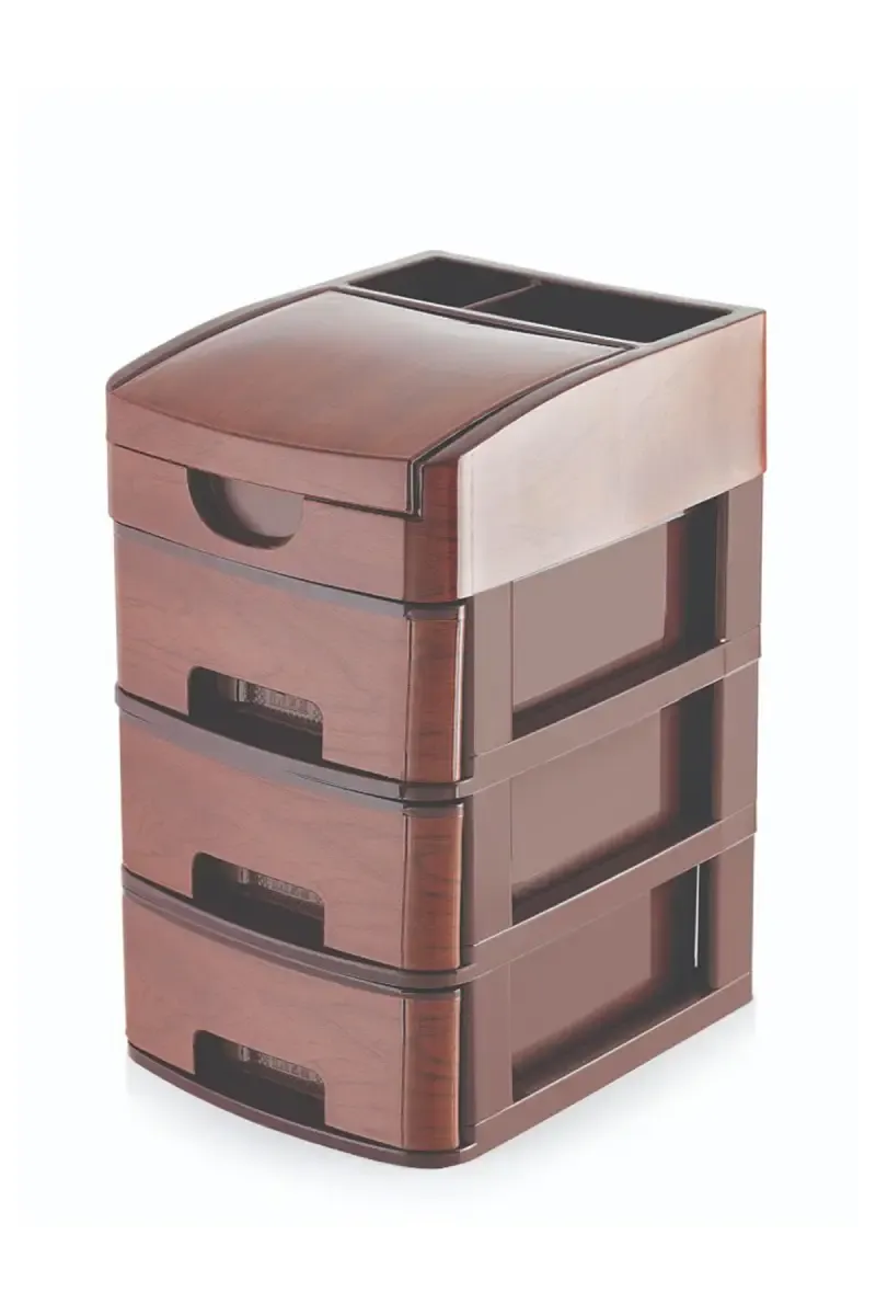 Liza Polypropylene Berlin 3 Table Drawer - 1pc 015591BROPOL2