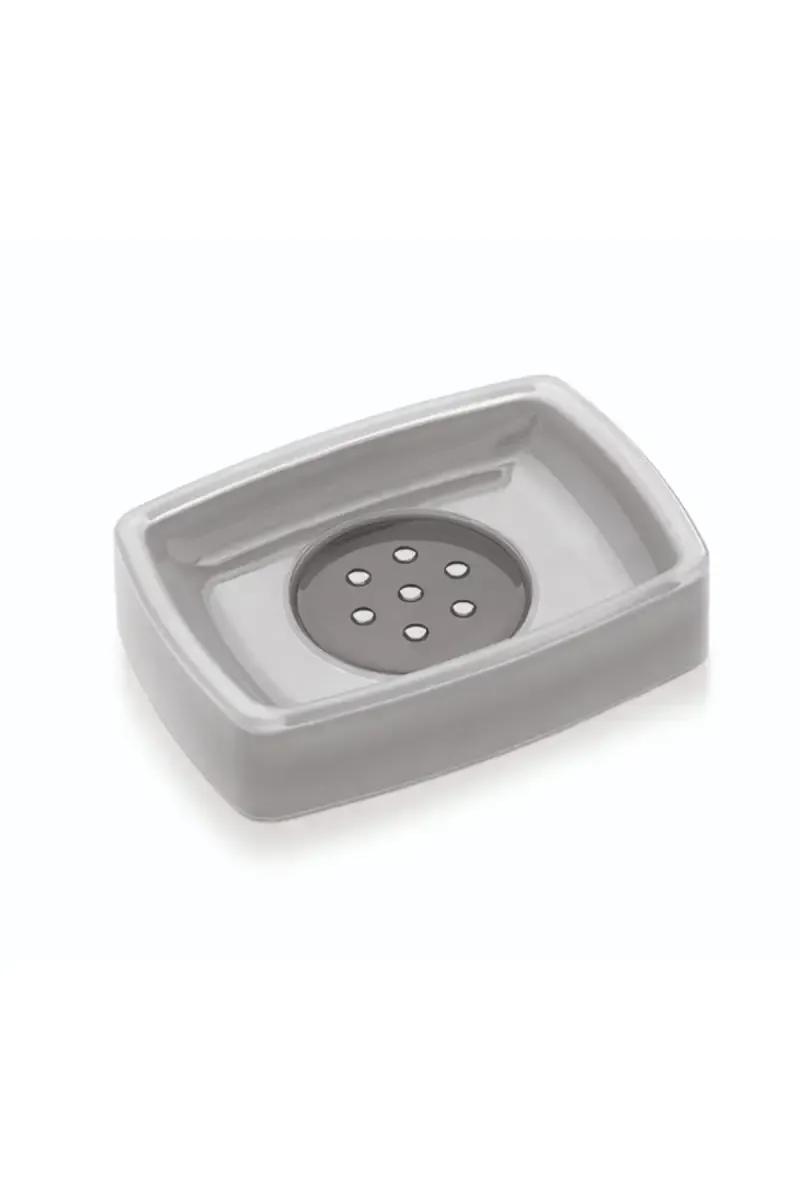 Liza Plastic Bubble Soap Dish - 13 Cm