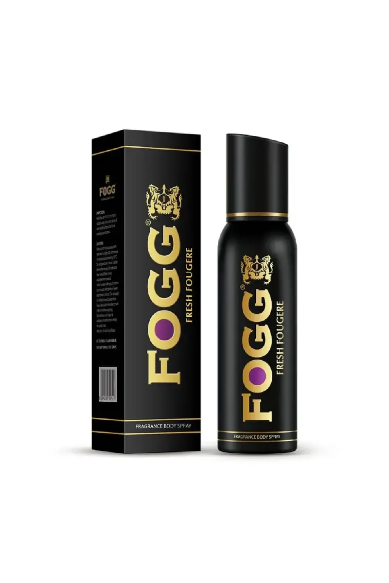 Fogg Black Series Deodorant Body Spray For Men - Fresh Fougere (120 ml)