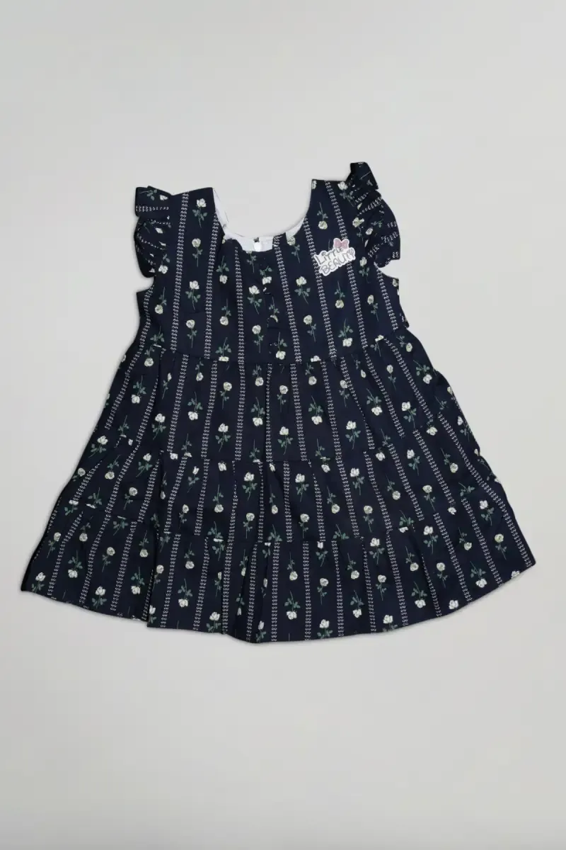 Baby Girl's Floral Printed Frock 