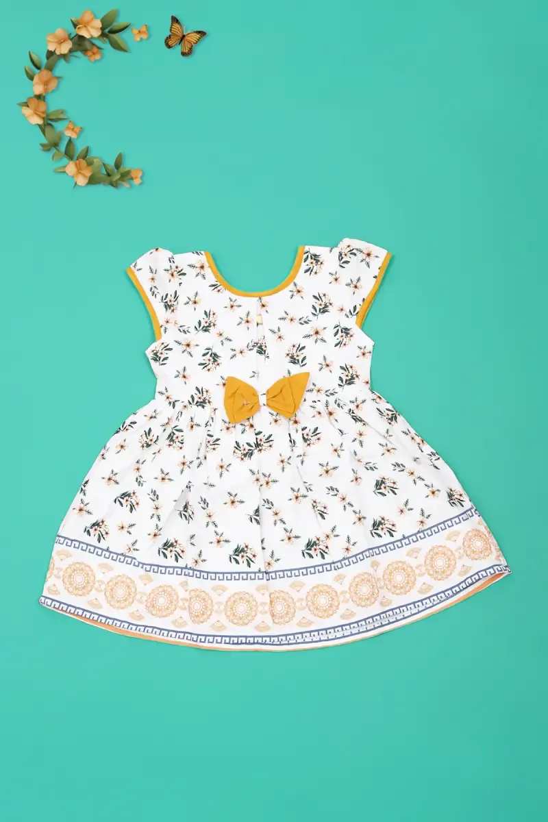 Baby Girl's Floral Printed Dress 