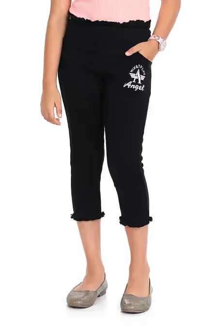 Girl's Denim Solid Jeggings (1 - 18 Yrs)