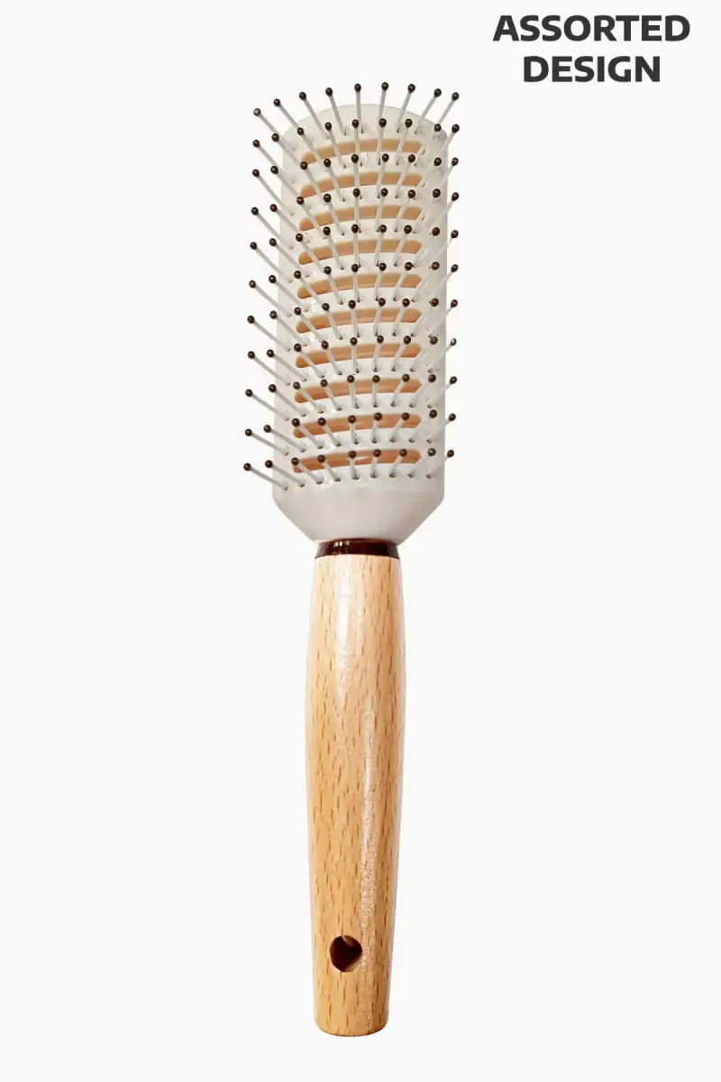 Detangling Flat Hair Brush - Multicolor (Pack of 1)