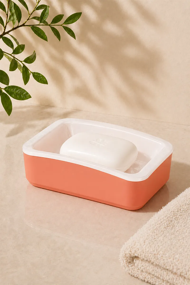 Liza Plastic Soap Case - 13 Cm