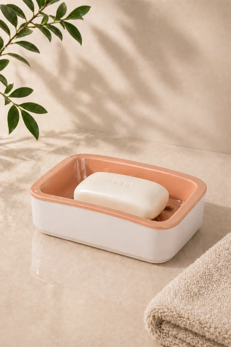 Liza Plastic Soap Case - 13 Cm