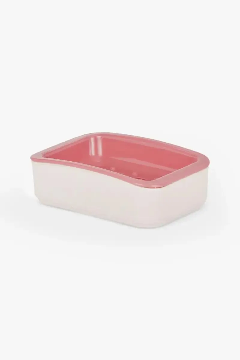 Liza Plastic Soap Case - 13cm 015892PIN&OFFWHIPLA 015892PINOFFWHIPLA