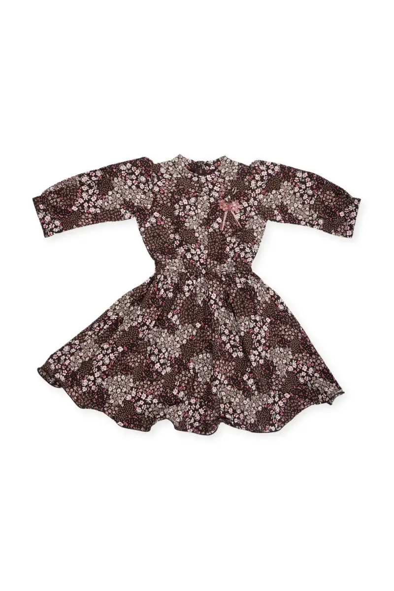 Rayon Floral Printed A-line Frock