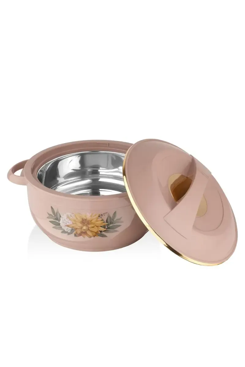 Asian Plastic & Stainless Steel Non Deluxe Nova Casserole - 2500 ML