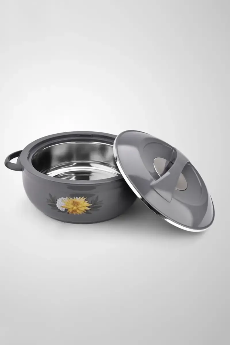 Asian Plastic & Stainless Steel Non Deluxe Nova Casserole - 2500 ML