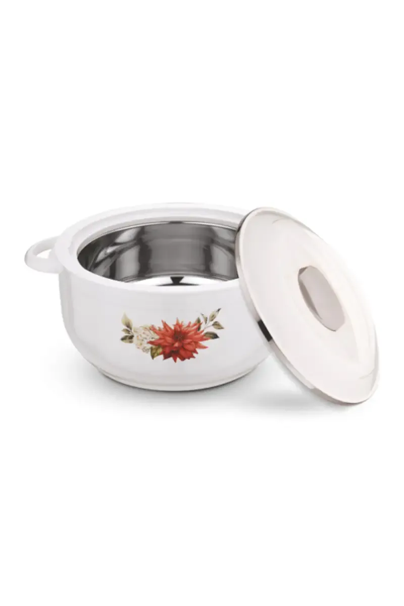 Asian Plastic & Stainless Steel Non Deluxe Nova Casserole - 2500 ML