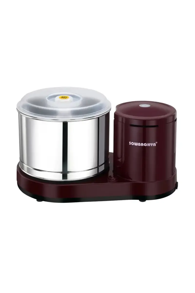Sowbaghya Jumbo 150 W 3 Ltr Table Top Wet Grinder (Maroon)