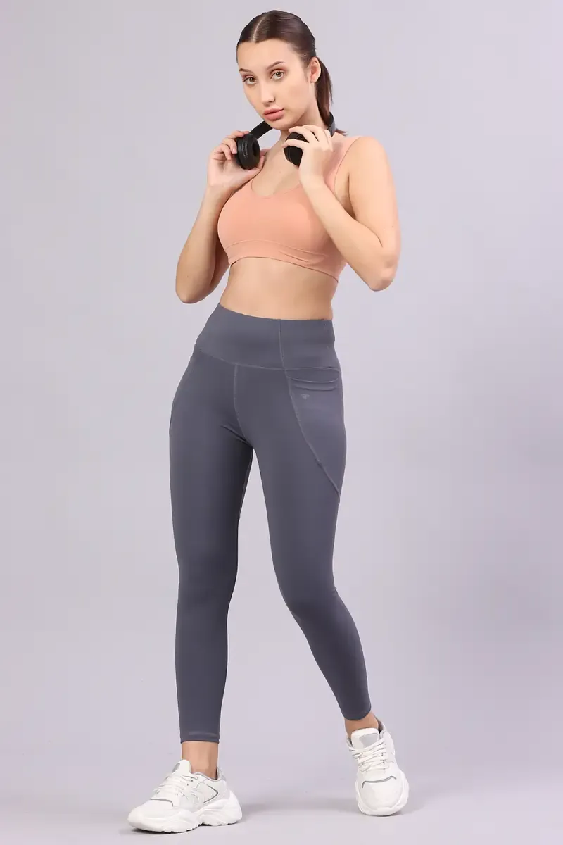 Women's Cotton Lycra Solid Track Pant