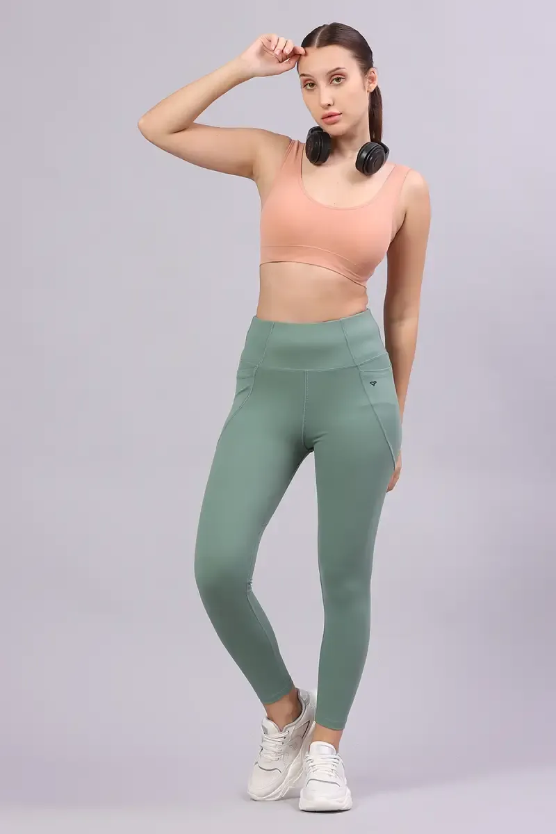 Women's Cotton Lycra Solid Track Pant