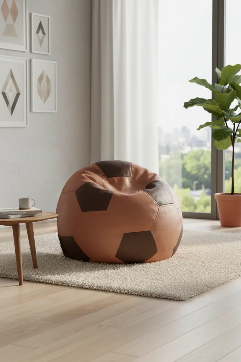 Couchette Leatherette Bean Bag Cover - Small (Without Beans)