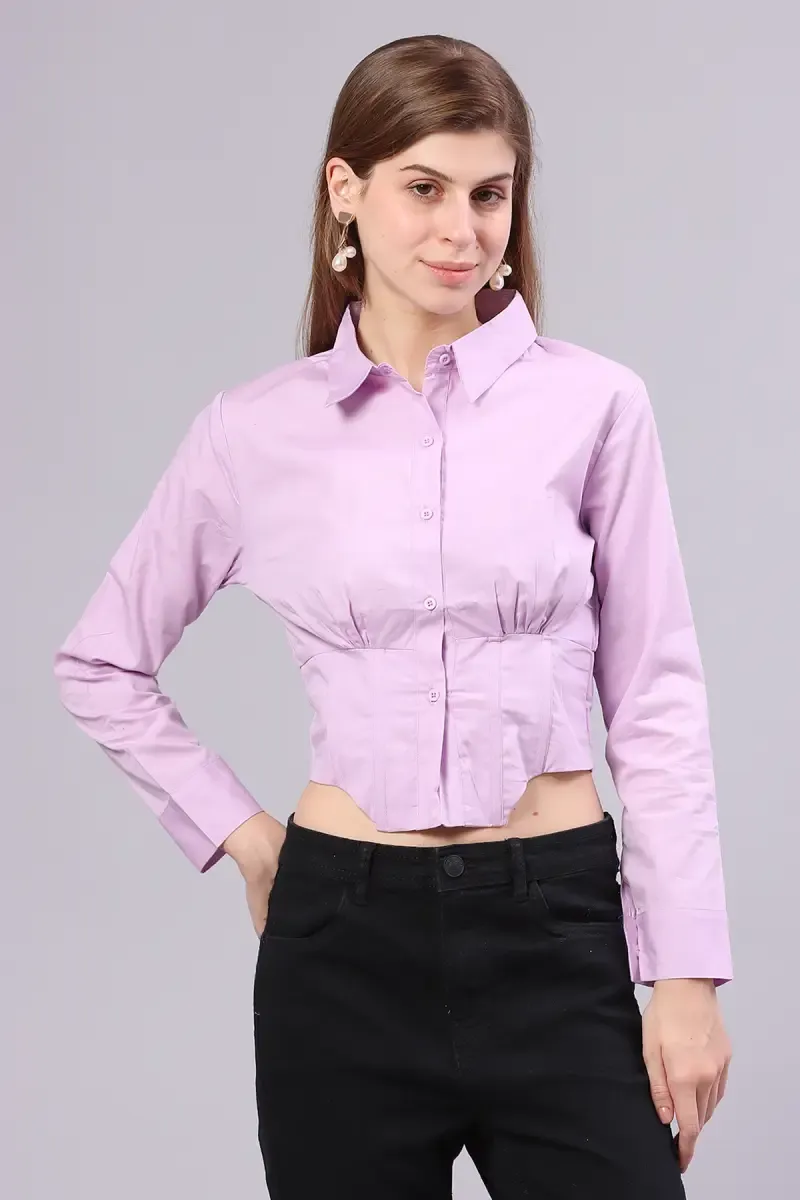 Cotton Corset Style Top for Women 016718XLLAV