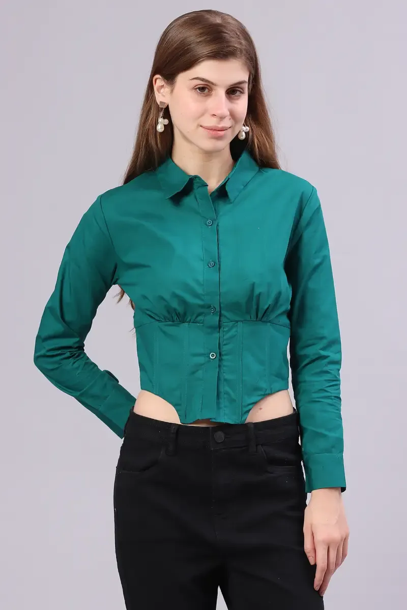 Cotton Corset Style Top for Women