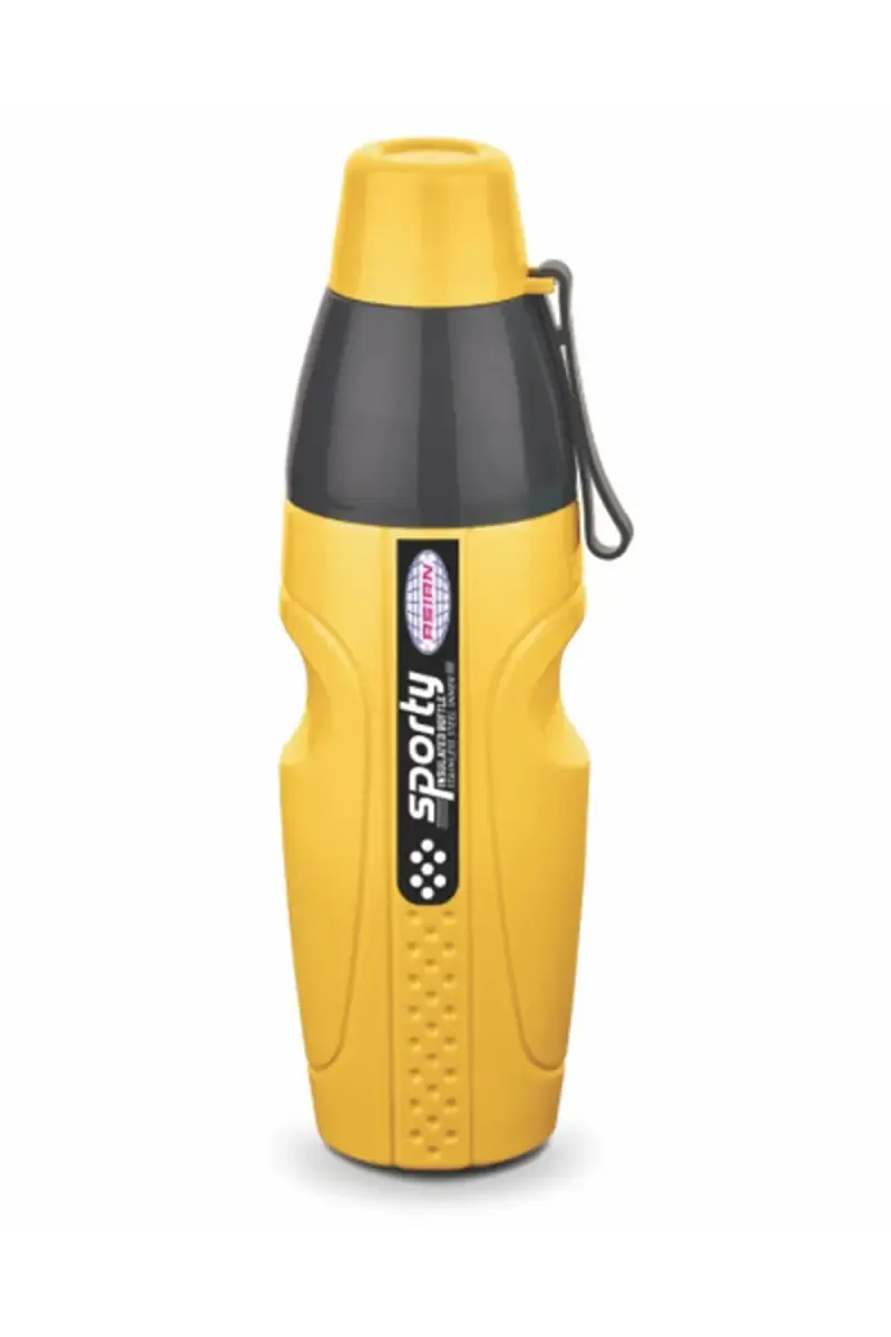 Asian Plastic & Stainless Steel Sporty Water Bottle - 700 ML