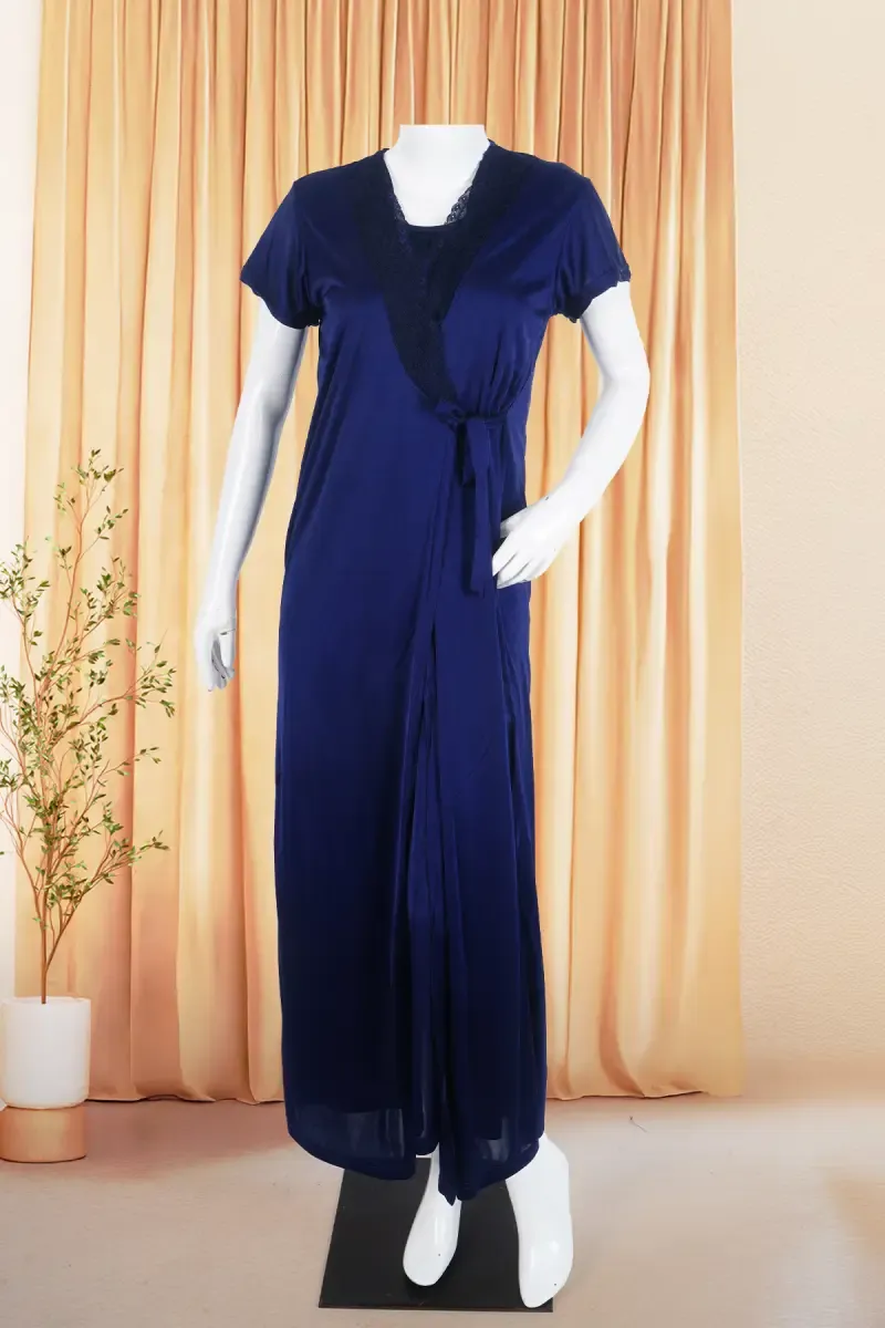 Polyester Solid - 6 Piece Night Dress Set for Women