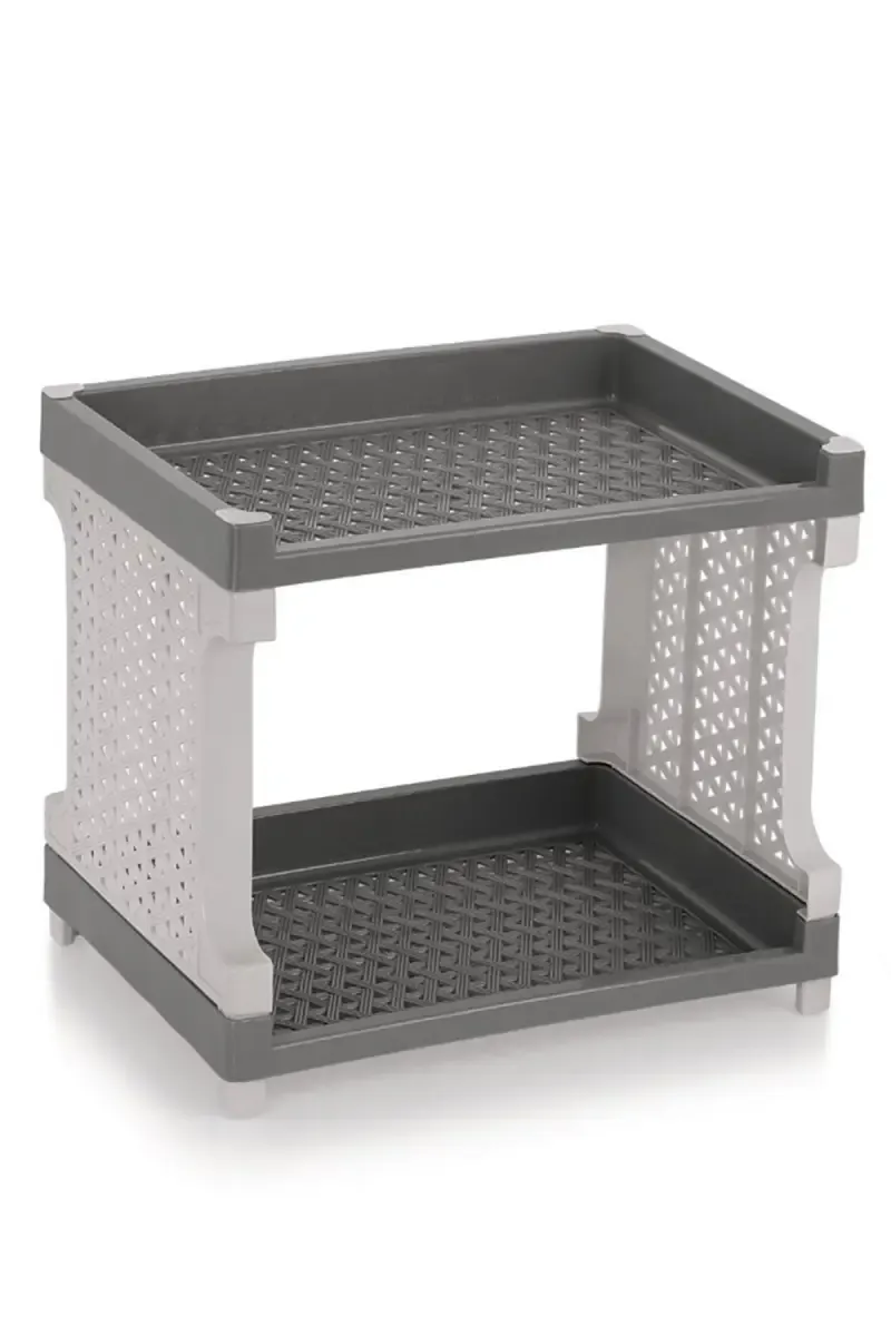 Liza Polypropylene 2 Layer Detachable Organizer Rack - 34 x 30 Cm