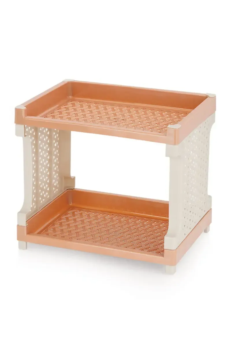Liza Polypropylene 2 Layer Detachable Organizer Rack - 34 x 30 Cm