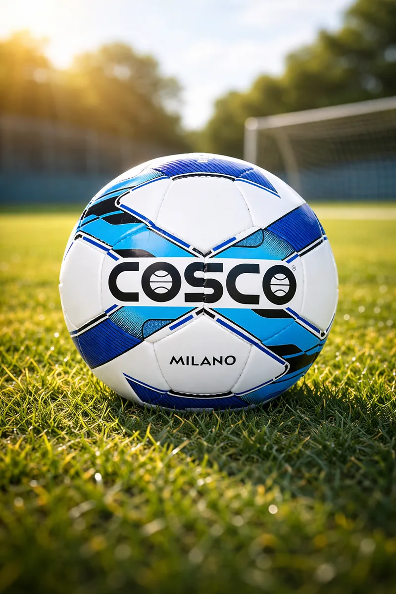 Cosco Milano Football  (White-Blue)- Size 5