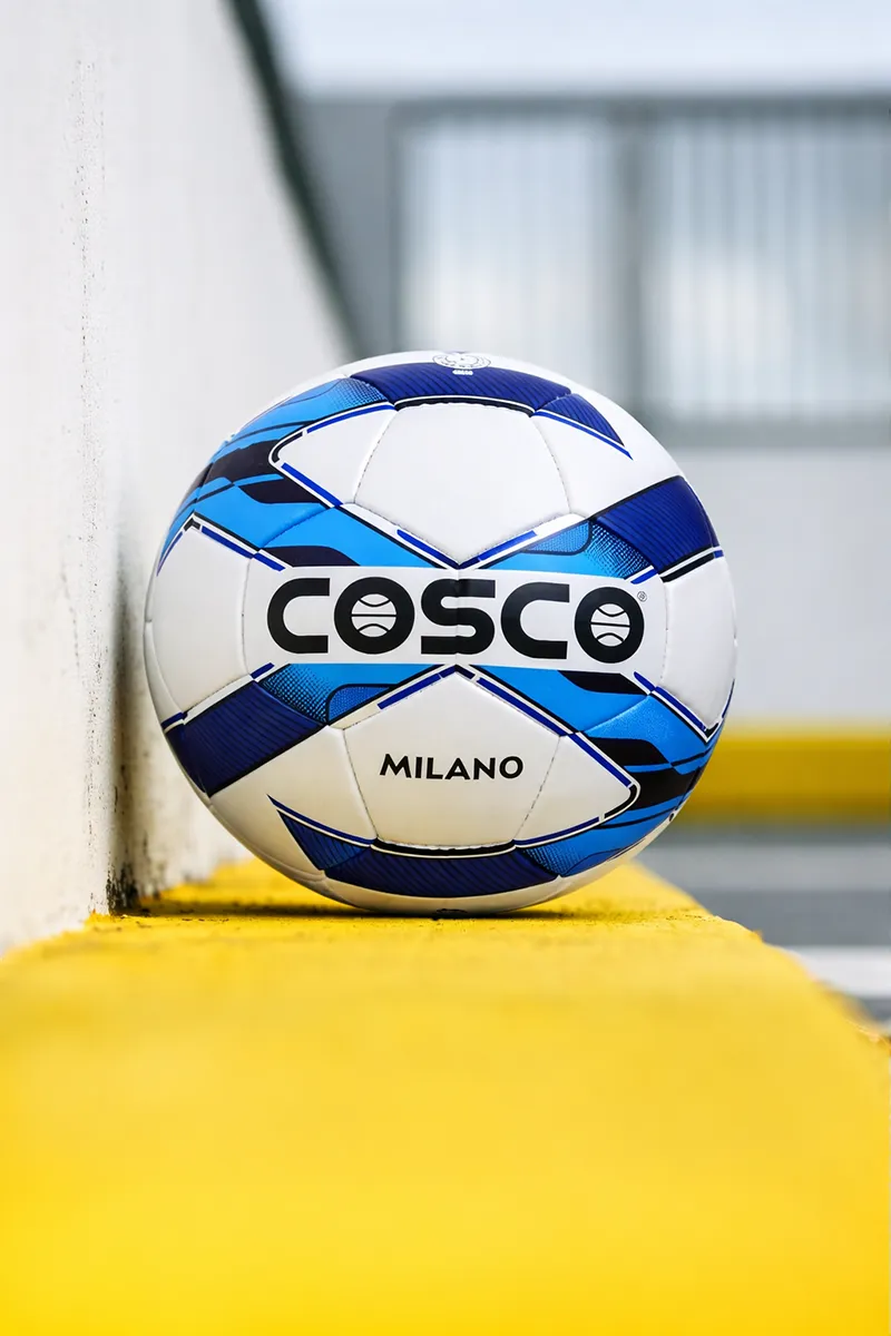Cosco Milano Football (Blue, White) - Size 4