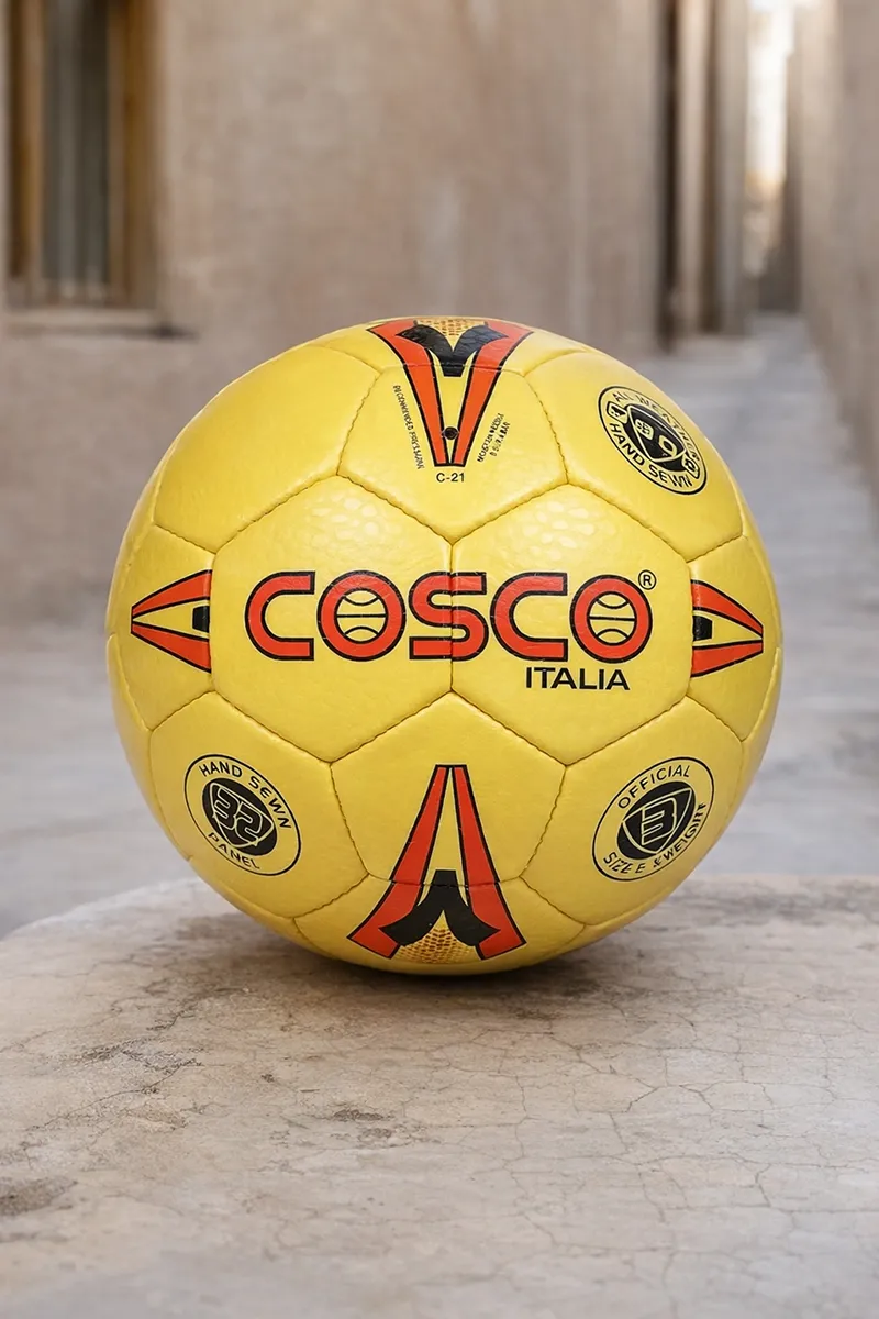 Cosco Italia Football (Yellow) - Size 3
