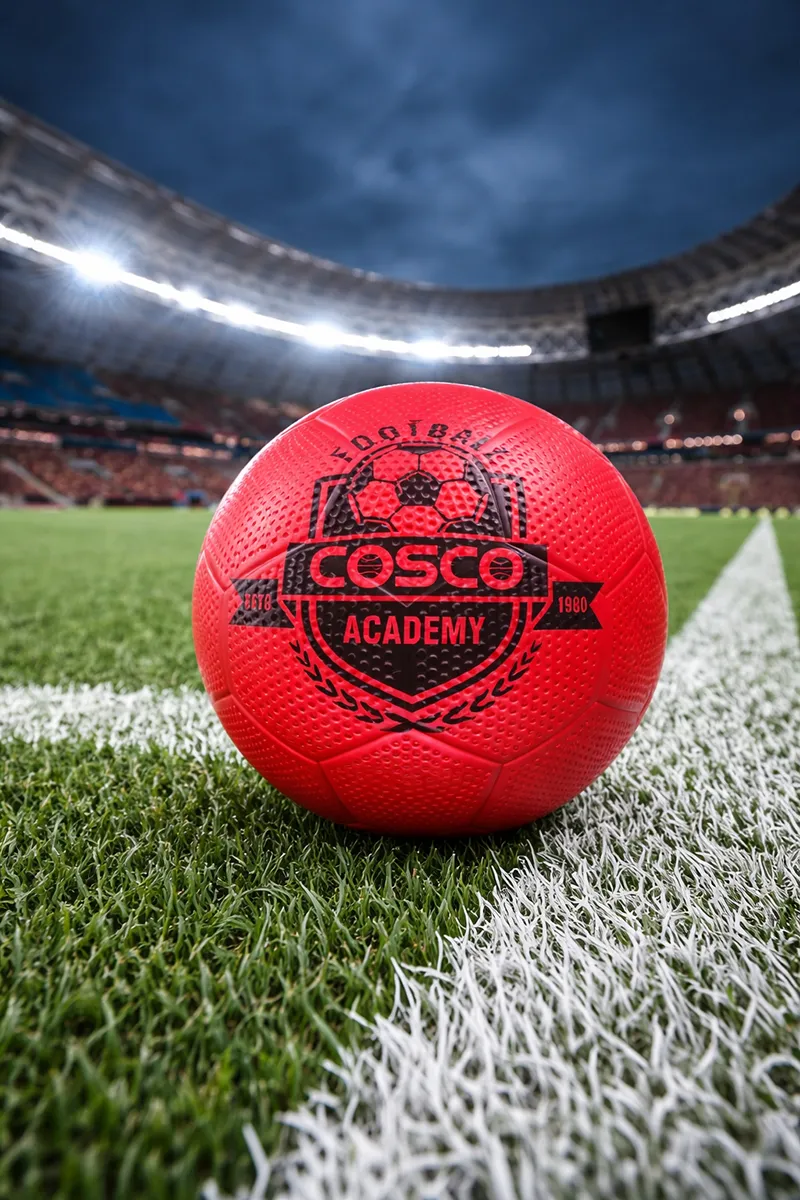 Cosco Academy Football (Red)- Size 5