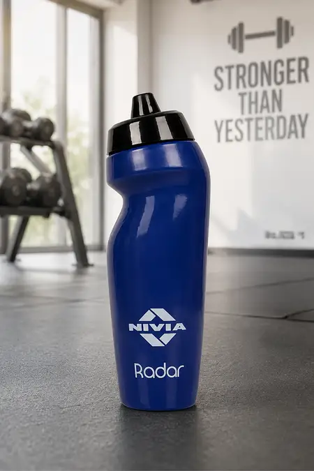 Nivia Radar Sipper Bottle (Navy Blue, pack of 1) - 600 ml 016989NAVBLU
