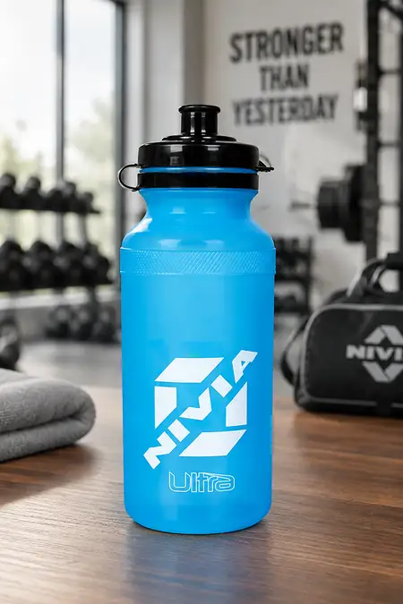 Nivia Ultra Sipper Bottle (Blue, pack of 1) - 600 ml
