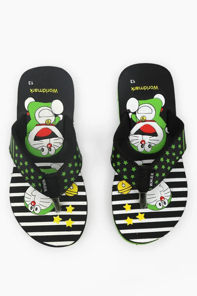 Doraemon Printed Flip Flops for Boys & Girls 0170605YRSBLA
