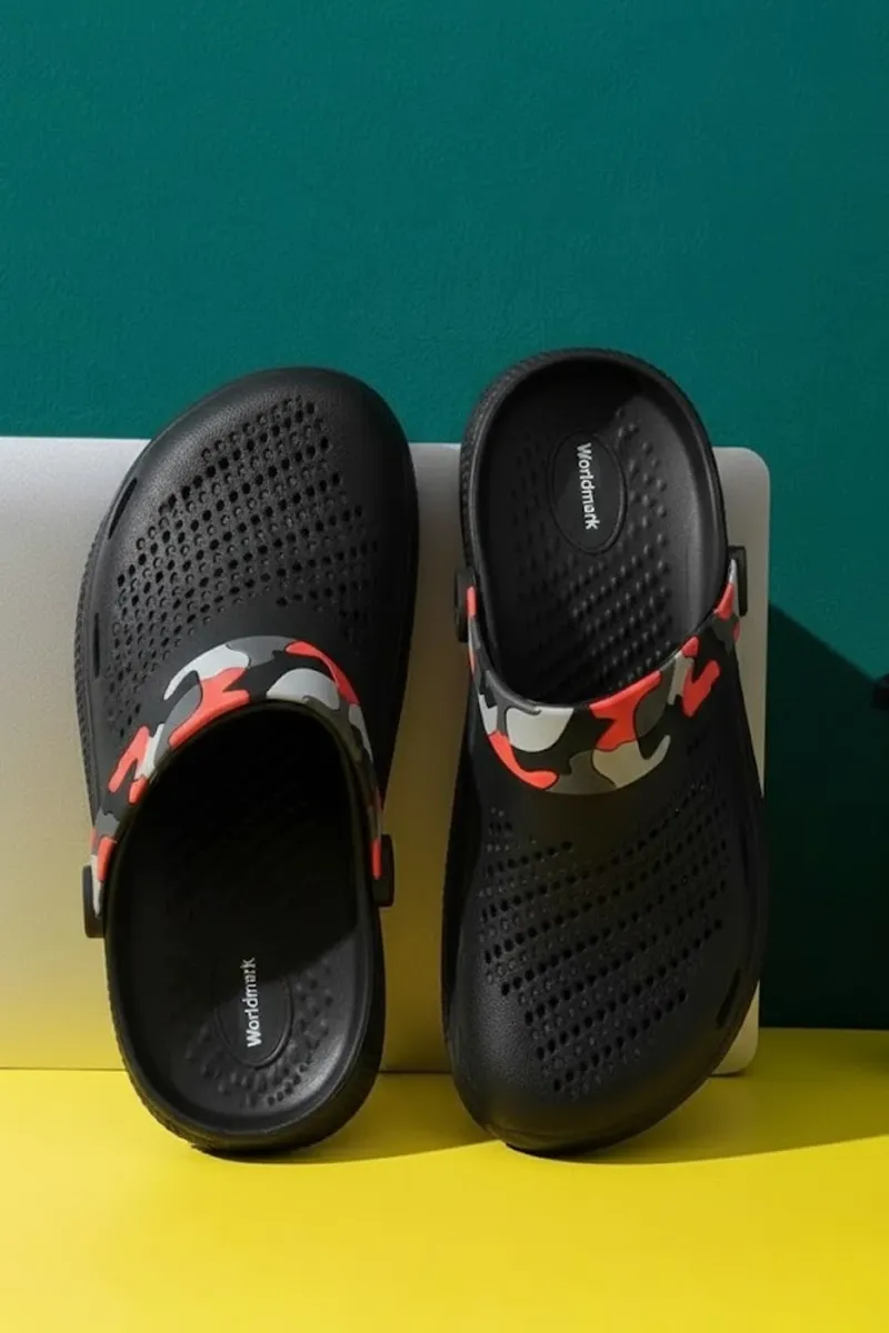 Slip-On Casual Clogs for Men 0170776BLA