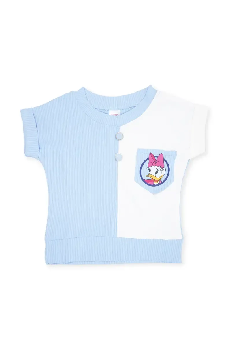 Girl's Corduroy Solid Top (1 - 4 Yrs) 01718723YRSBLU