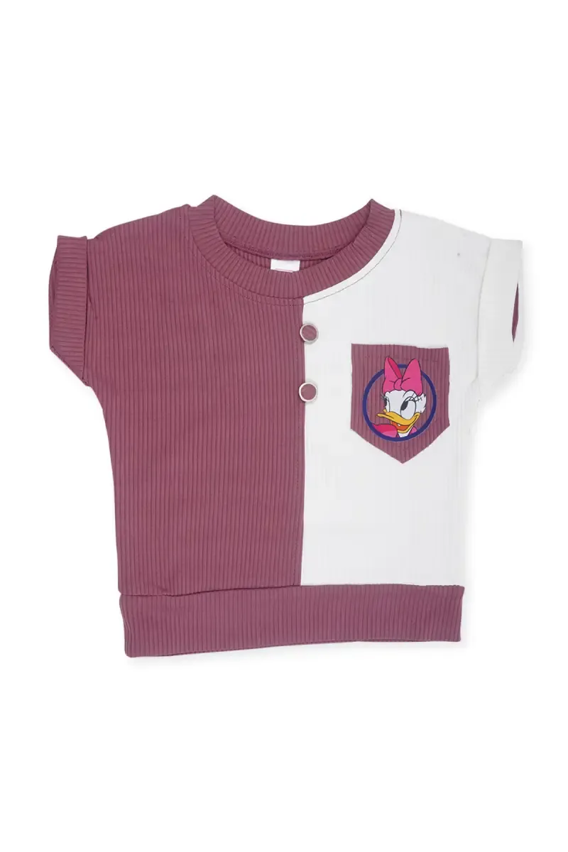 Girl's Corduroy Solid Top (1 - 4 Yrs) 01718723YRSMAU
