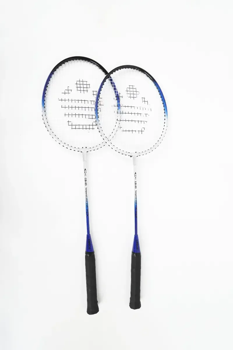 Cosco Twin Racquet With Cover - (Royal Blue, Pack Of 2) 