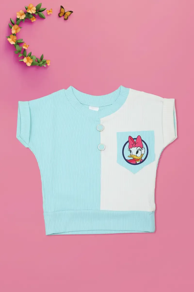 Baby Girl's Corduroy Printed Top 017200AQU612