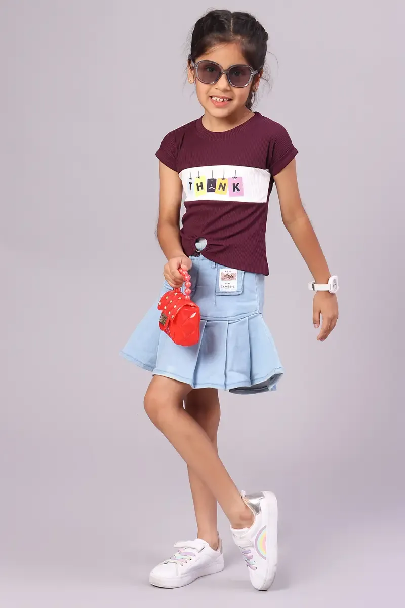 Girl's Corduroy Printed Top (1 - 4 Yrs) 01724512YRSWIN