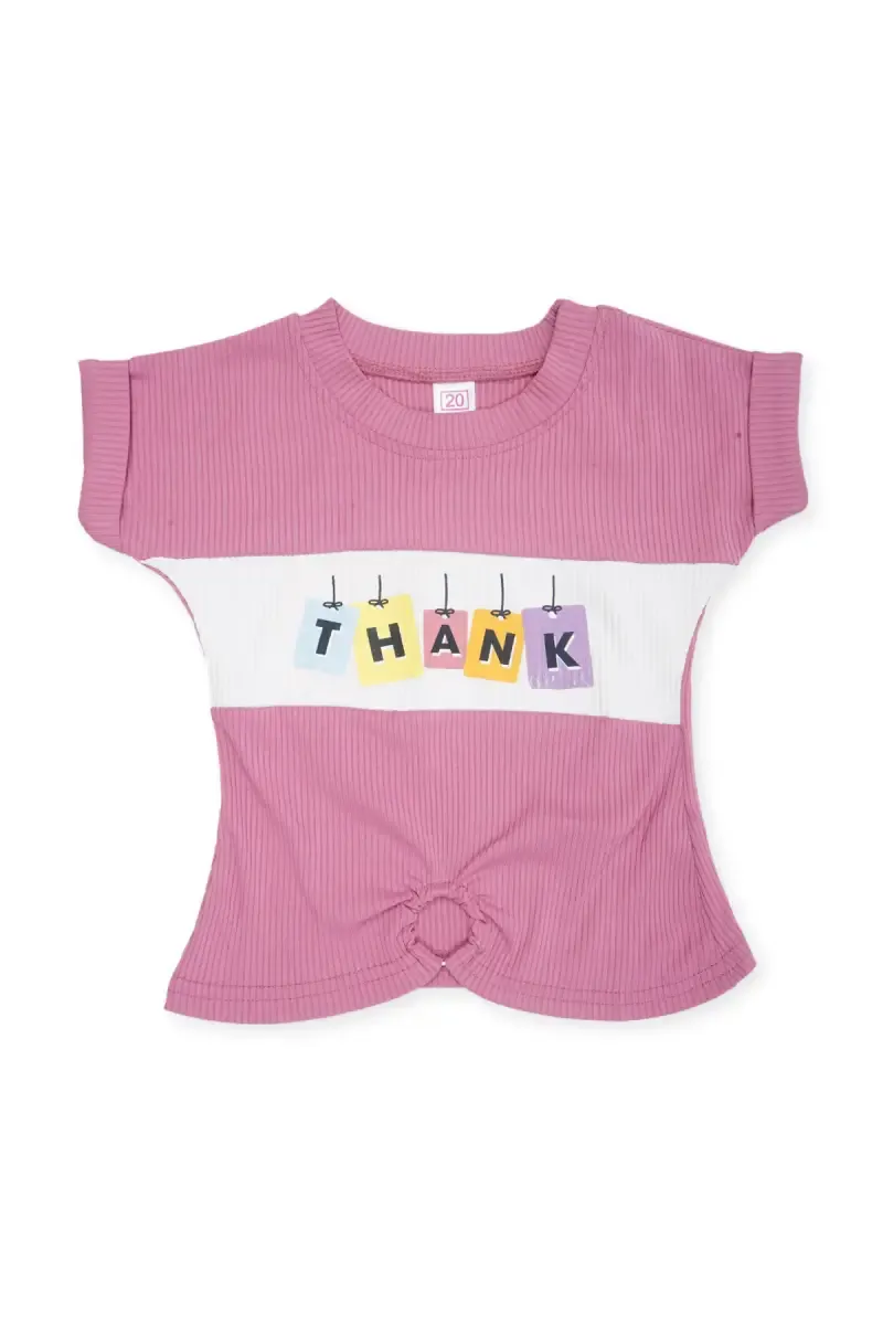 Girl's Corduroy Printed Top (1 - 4 Yrs) 01724523YRSMAU2