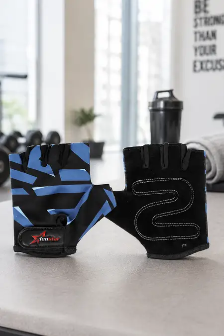 Fitness Gloves (Blue)