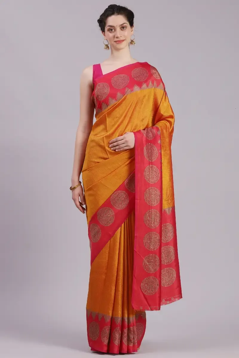 Crepe Printed Saree for Women 017404MUSFRESIZ2