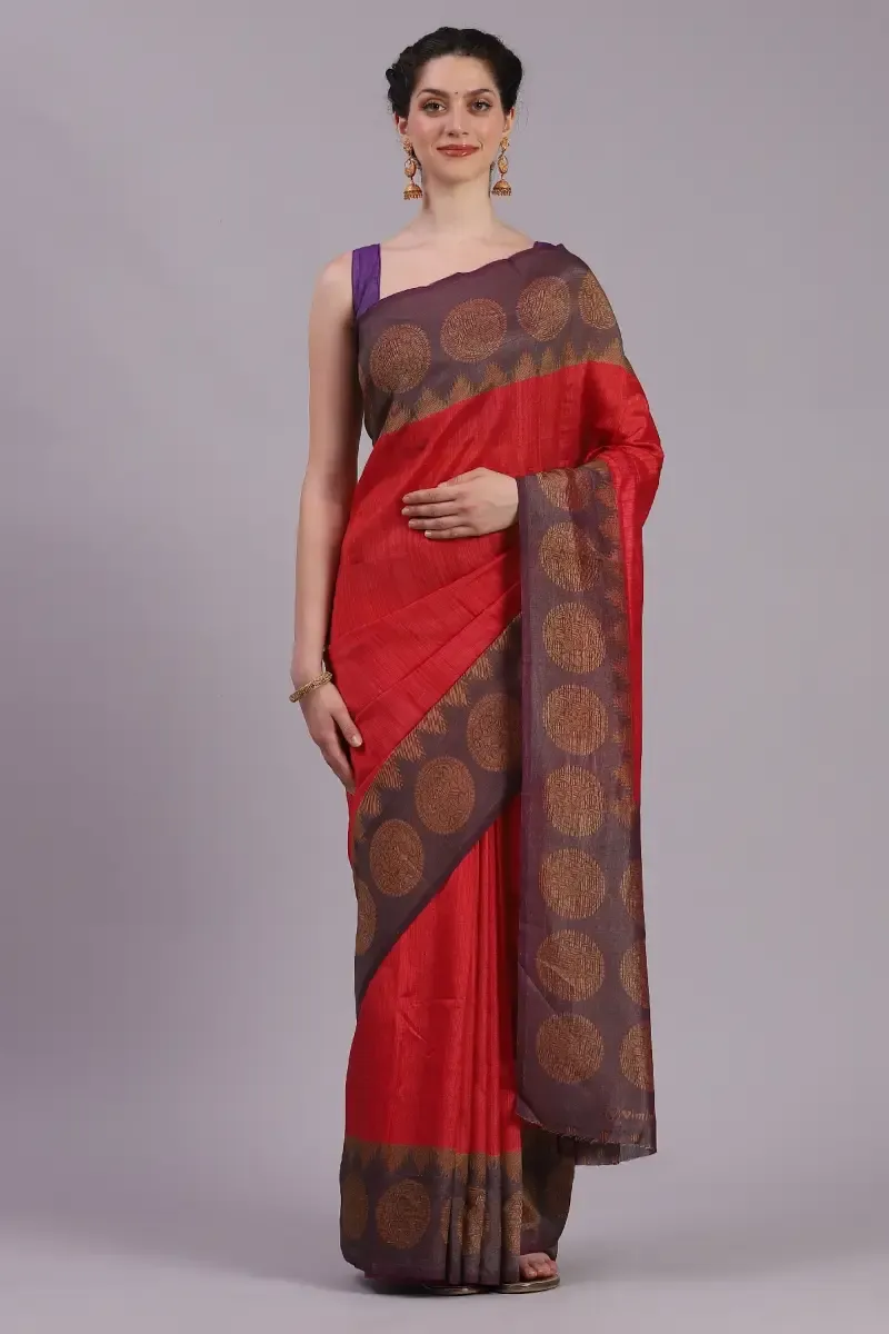 Crepe Printed Saree for Women