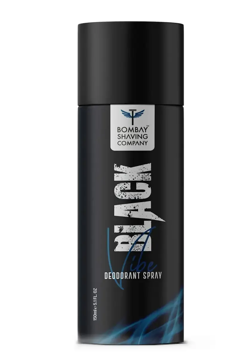 Bombay Shaving company Black Vibe Deodorant Spray - 150 ml 