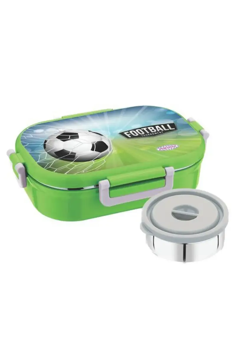 Asian Plastic & Stainless Steel Hot Meal Executive Lunch Box - 500ml