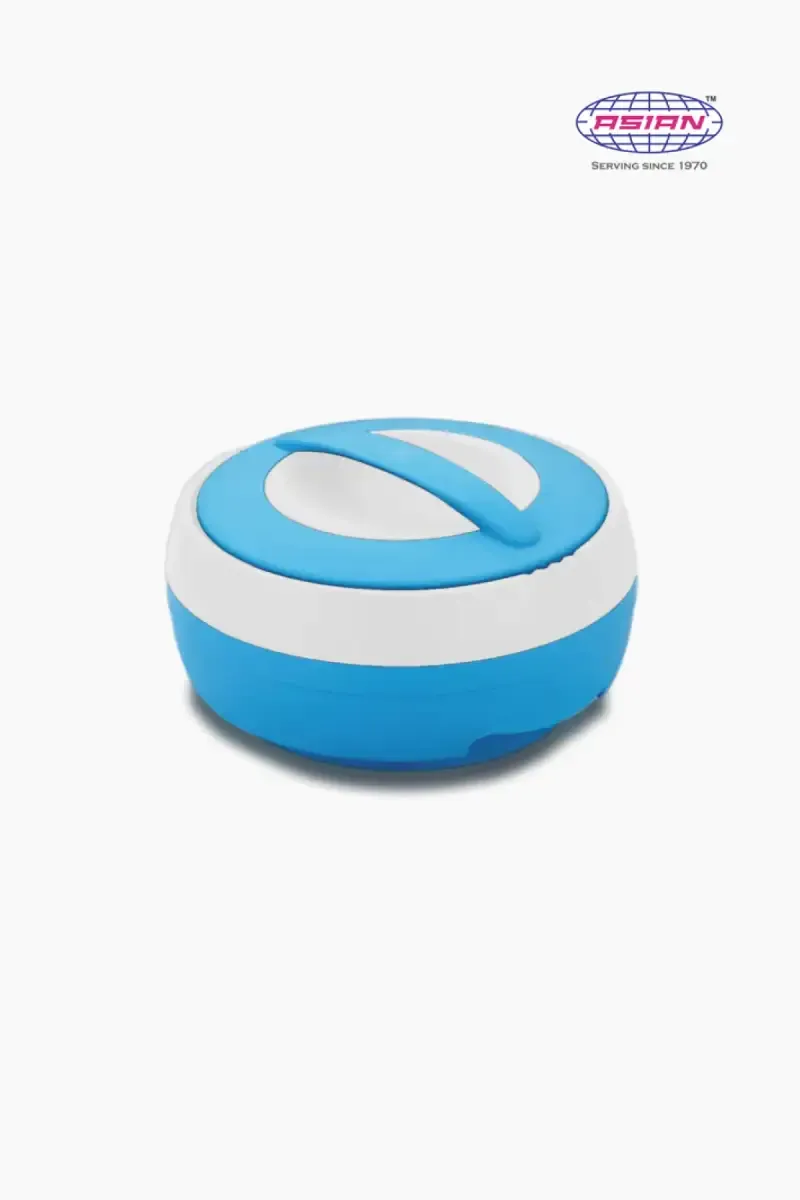 Asian Plastic & Stainless Steel Non Deluxe Cosmos Casserole - 1500 ml 017491BLU1