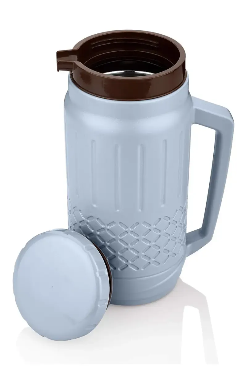 Asian Plastic & Stainless Steel Thermo Tuff Insulated Jug - 2000 ML 017564GRE1