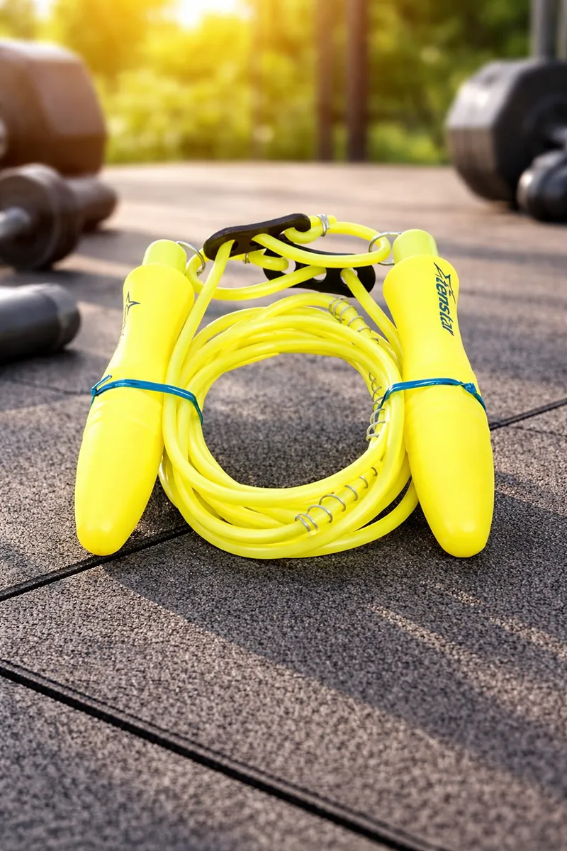 Adjustable Skipping Rope (Yellow)