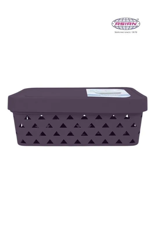 Asian Plastic Multi Star Basket, Medium - 37 x 13 Cm