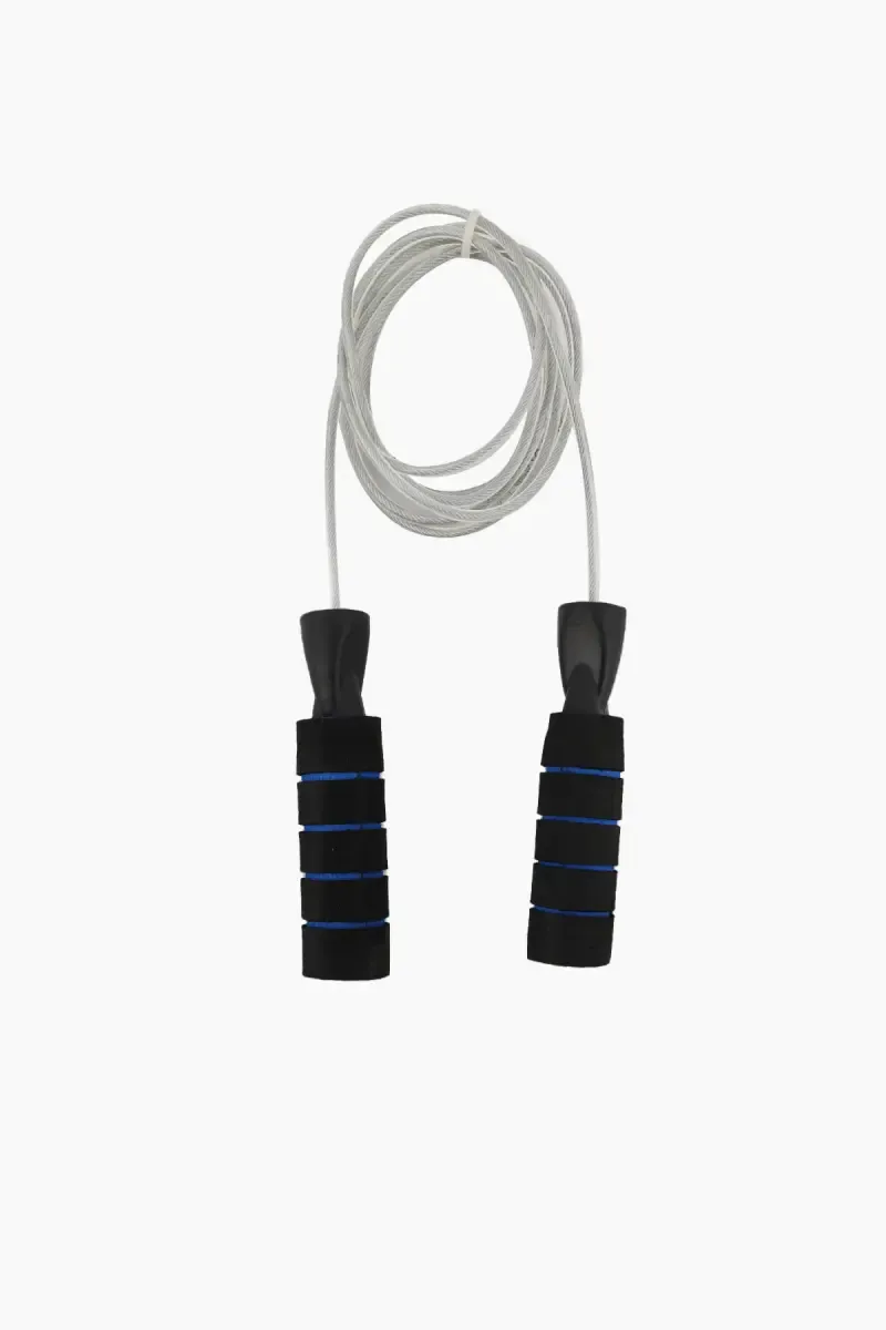 Adjustable Steel Skipping Rope - (Color May Vary)